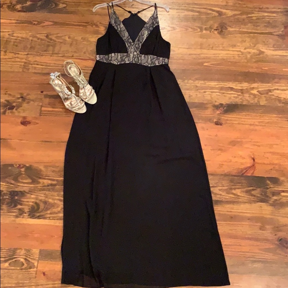 Sexy! Black BCBG gown